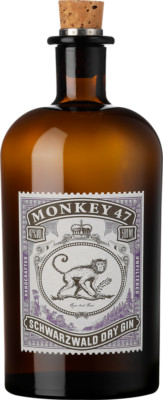 Monkey 47 Schwarzwald Dry Gin - 47 % Vol. / 0,5 Liter Flasche