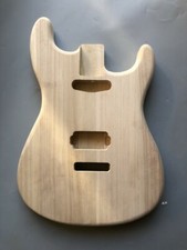 Unfinished Guitar Body Style SH Paulownia Wood DIY Guitar Replacement Project