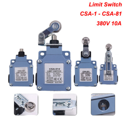 CSA-1 - CSA-81 Limit Switch Actuator Adjustable Roller Rotary Lever Arm 380V 10A