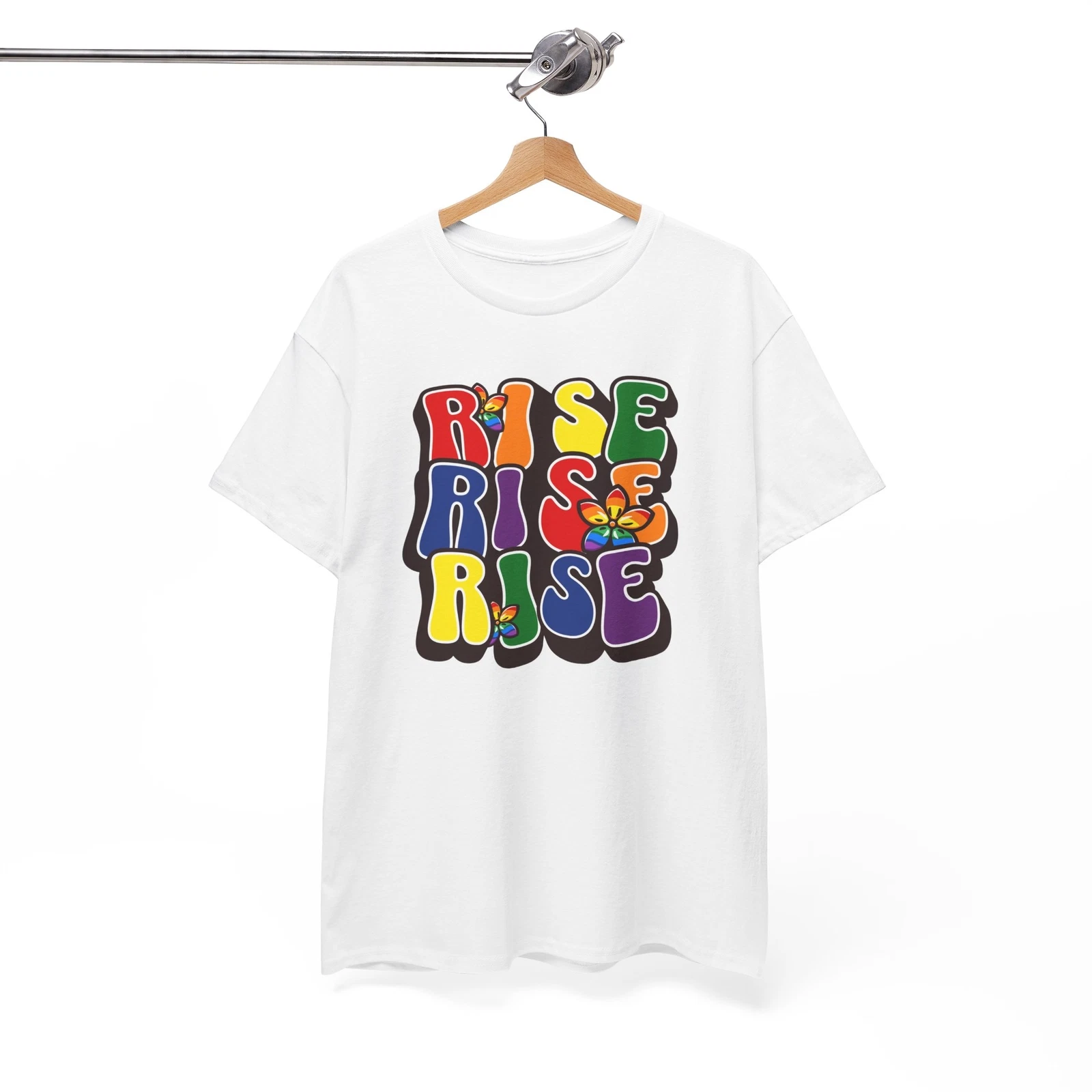 RISE Unisex Graphic T-shirt, Emotional Awareness Clothing, Motivational Shirt
Opens in a new window