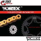 Honda CBR1000RR 06-18 Vortex 520 Chain and Sprocket Kit 15-42 Tooth CKG2154