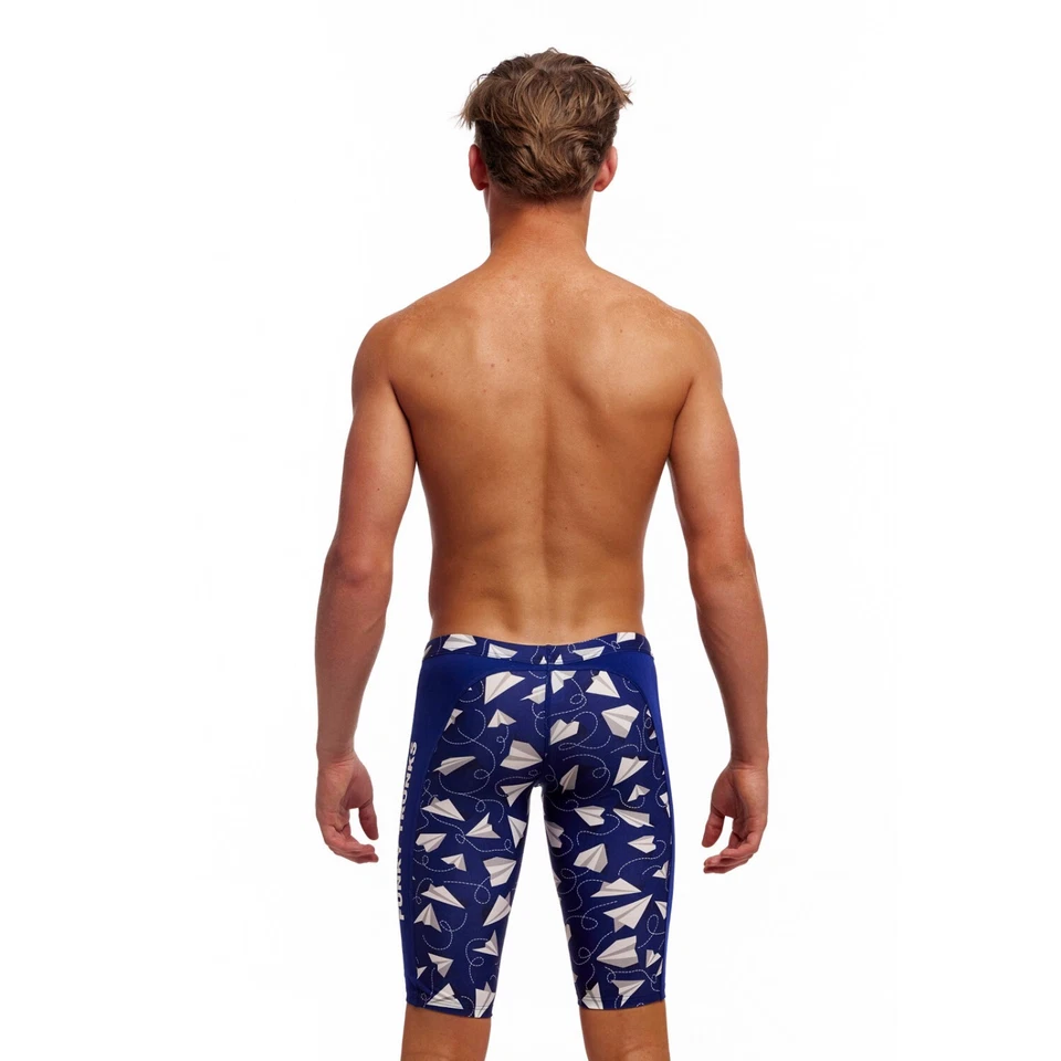 Funky Trunks Paper Plain Jammer Badehose Badeshorts Kinder Jungen chlorbeständig - Bild 4 von 4