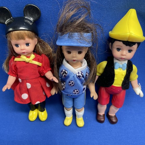 Madame Alexander Dolls Minnie Mouse Pinocchio Kick It Girl Sleepy Eyes McDonalds - Picture 2 of 8
