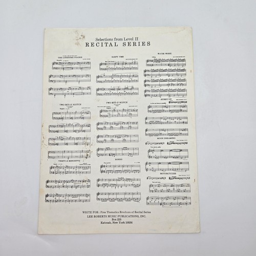 Canzone Folk Britannica Country Dance Piano Duetto 1970 Spartiti David Ferguson - Foto 7 di 7