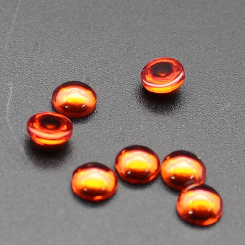 10 colors Pink Clear 3~12mm Amethyst Round Cabochon CZ cubic zirconia stone - Picture 16 of 37