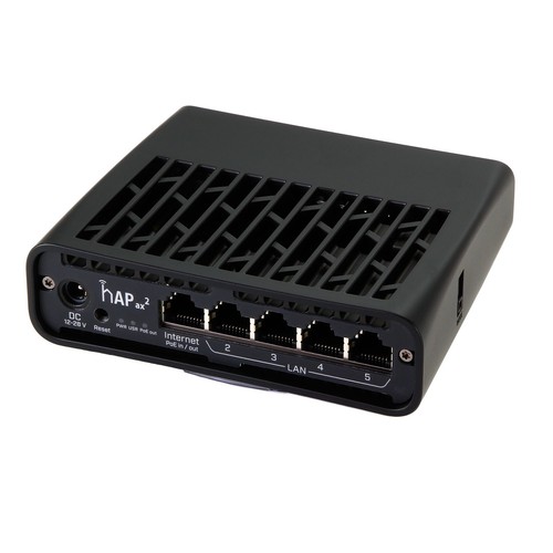 MikroTik hAP ax2 - Wi-Fi 6 Router - Bild 4 von 5