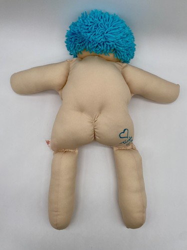 1984 FUNNY BABY THOMAS CABBAGE PATCH KIDS CLOWN DOLL Blue Yarn Hair Blue Eyes - Picture 4 of 10
