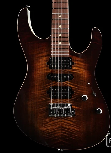 Suhr Modern Plus HSH Guitar, Pau Ferro Fretboard, Bengal Burst