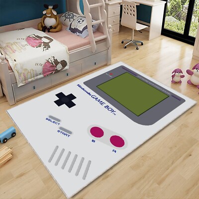 Retro Game Rug, Game Boy Rug, Retro Gaming Carpet, Game Room Rug, Retro  Game