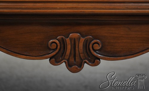 67396: KARGES Large French Louis XV Walnut Coffee Cocktail Table - Picture 8 of 14