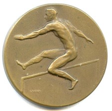 SIEGERMEDAILLE - DEUTSCHE SPORTBEH&Ouml;RDE F&Uuml;R ATHLETIK/LEICHTATHLETIK 1914