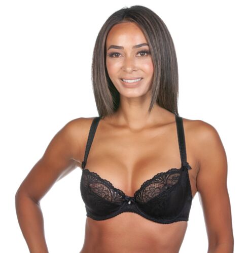 Alegro Innocent Lily Unlined Sheer Lace Underwire Bra 9005A Basic Colors - Picture 5 of 10