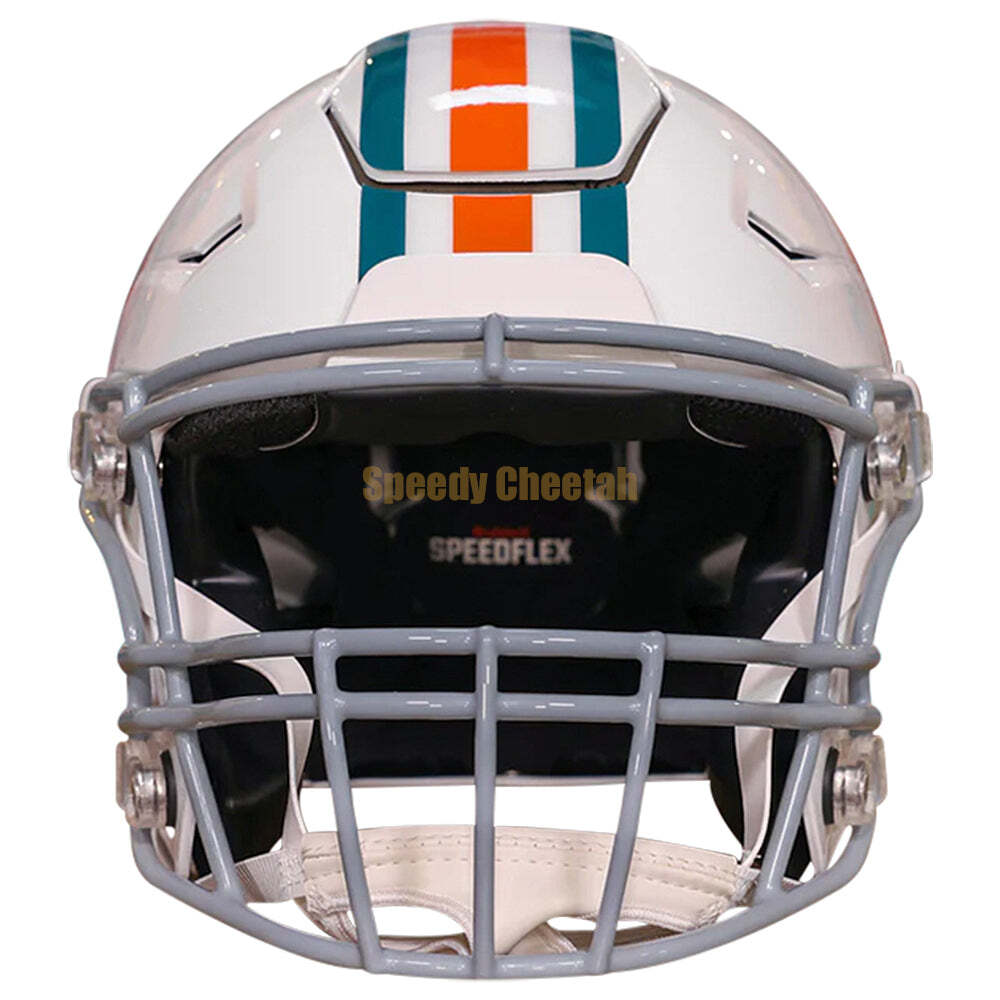 miami dolphins replica helmet speedflex Miami Dolphins Throwback Tribute Riddell SpeedFlex Authentic Football Helmet