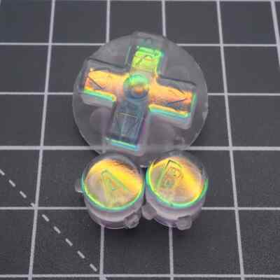 Lab Fifteen Cutom Molded Resin Gameboy Advance GBA Button Set - Sunset Opal