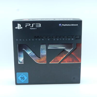 Mass Effect 3-N7 Collector's Edition - Sony PlayStation 3 PS3 - OVP Anleitung Se