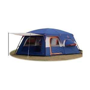 KTT Tente extra grande 12 Personne, 14'Lx10'Wx7'H, Tente de la cabine familiale,2 Chambres,2 C'est...