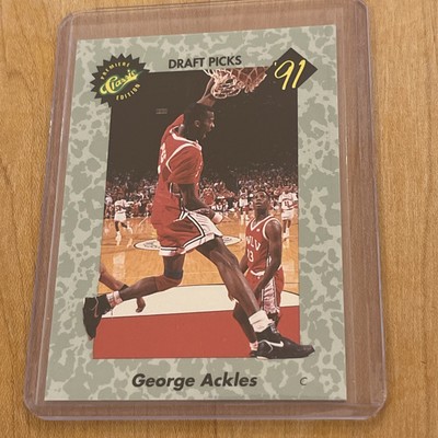 1991 Classic Draft Picks George Ackles #19 UNLV Runnin' Rebels