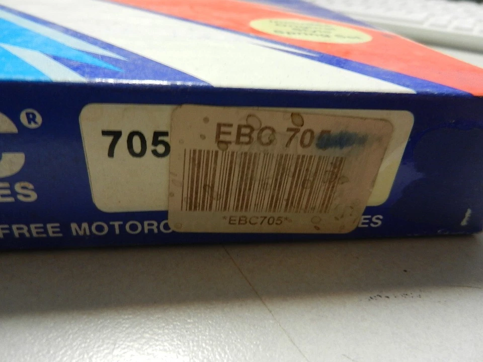 Zapatas de freno de freno EBC para Kawasaki KDX250 KDX420 KX420 KE250 KX250 EBC705 Foto 3 de 4