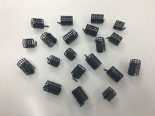 20 x Mixed Round Metal Cage Feeders with swivels - selection of  10 - 40 grams.