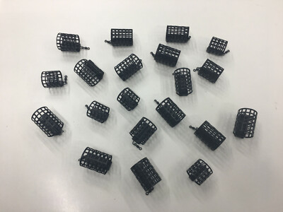 20 x gemischte runde Metallkäfig Futterhäuschen mit Wirbeln - Auswahl von 10 - 40 Gramm.