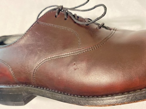 Zapatos de vestir FootJoy Classics puntera Oxford borgoña para hombre talla 9,5E hechos en EE. UU. - Imagen 16 de 23