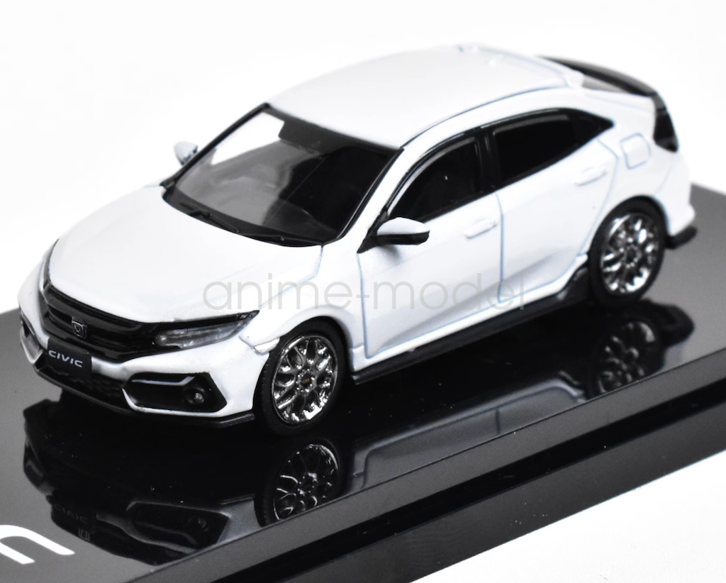 1/64 エアロ J’sRacing Hobbyjapanミニカー FK7 HobbyJapan 1:64 White Civic FK7 Hatchback Sport Diecast Metal Car