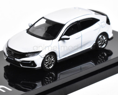 1/64 エアロ J’sRacing Hobbyjapanミニカー FK7 HobbyJapan 1:64 White Civic FK7 Hatchback Sport Diecast Metal Car