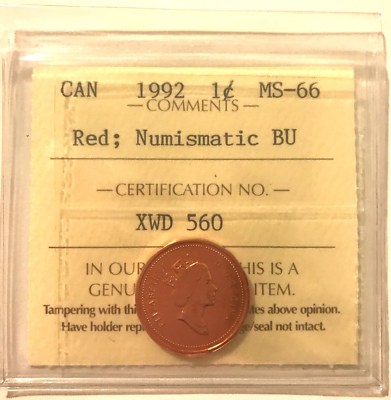 Canada 50-cent 1980 business strike ICCS MS-66 GEM