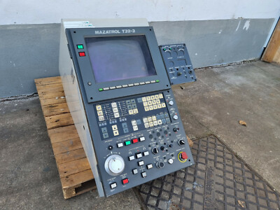 Mazak Mitsubishi Mazatrol T32-3 Operation Board YZ408B-3 and MC24IA, AIQA8DSP40