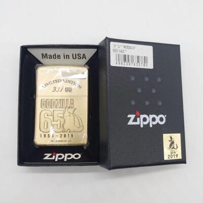 ZIPPO　ゴジラ ZIPPO ライター ゴジラ 65周年記念 キングギドラ ジッポ 65個