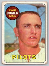 1969 Topps - #346 Wayne Comer (RC)