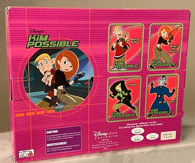 Rare 3 Signed Kim Possible 8 Piece Figure Set Disney Store