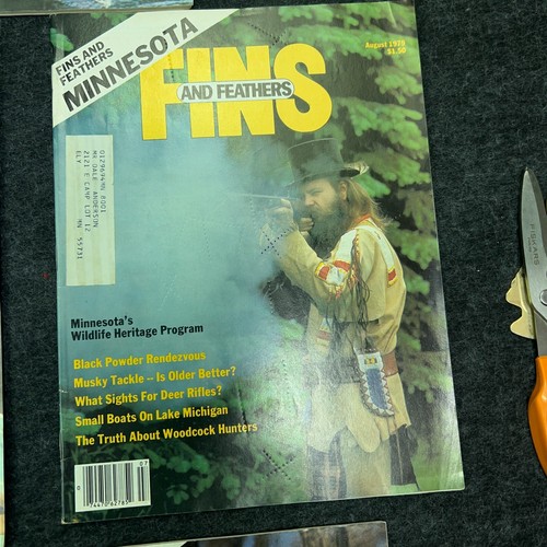 Vtg Fins & Feather Minnesota Magazines 1979 Lot 11 - Picture 8 of 13