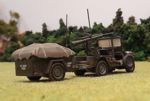 * 1/43 * Corgi Unsung Heroes * M151 A1 Mutt Recoilless Rifle Truck * BOXED - Picture 9 of 16
