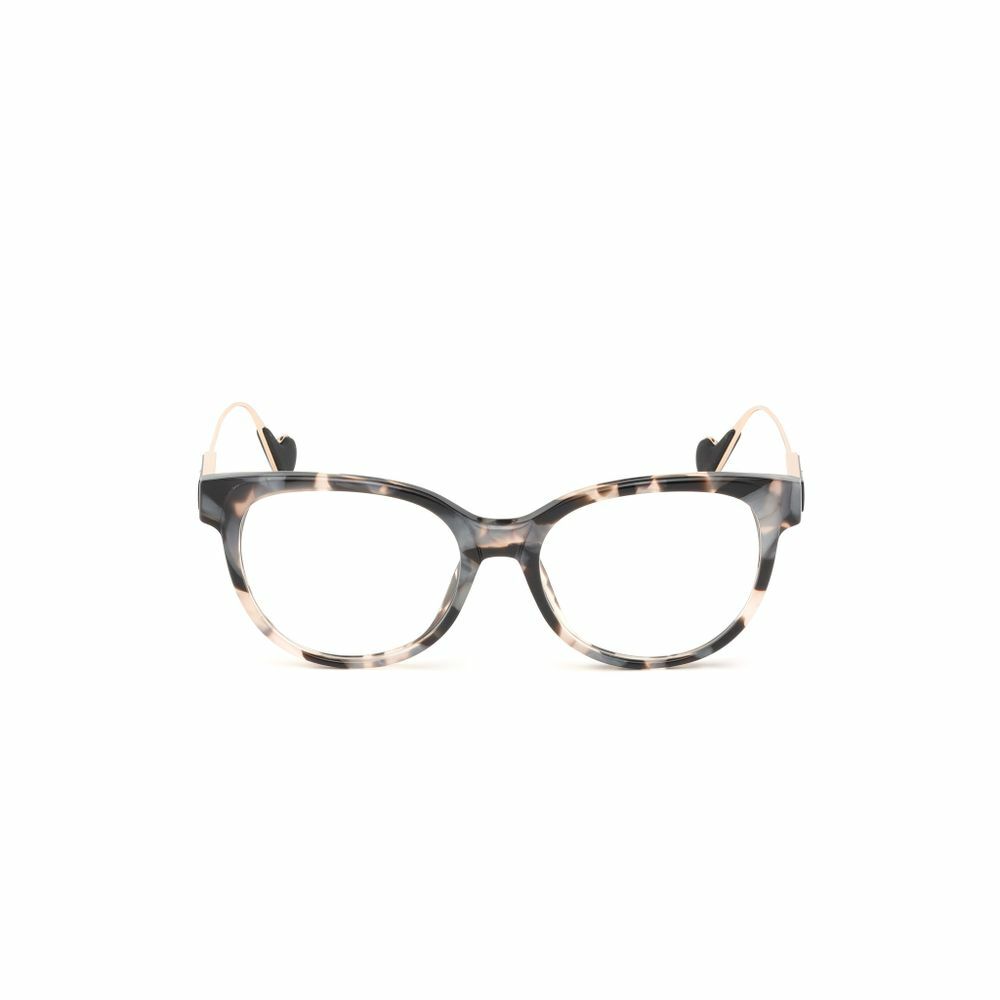 Круглая пластиковая оправа для очков Moncler ML 5056 055 Розовая Гавана 53-17-145 32090₽