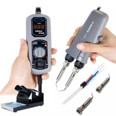 Tweezer Soldering Electric Iron Constant Temperature Heating Portable Repair