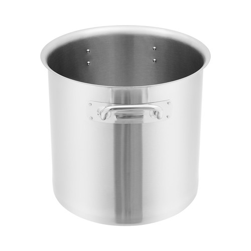 Stainless Steel Stockpot With Lid Commercial Large Capacity Soup Beverage Pot - Picture 6 of 11