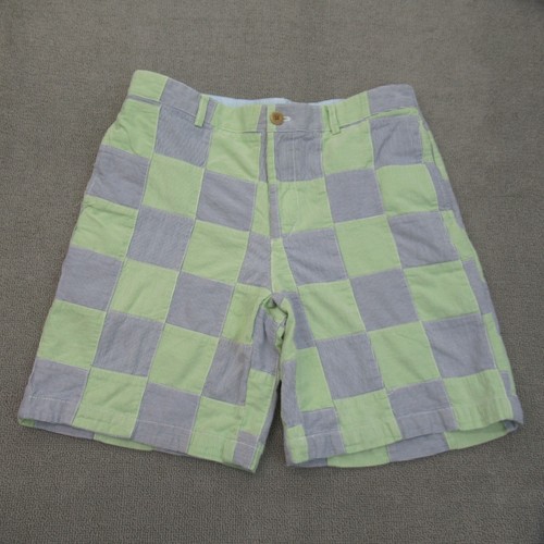 VINEYARD VINES Shorts Mens 33 Blue Patchwork Plaid Cotton Swim Trunks M Lot Of 2 - Picture 2 of 19