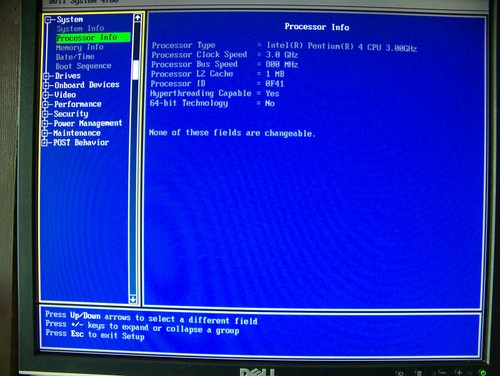 Old Dell Dimension 4700 MT XP Media Center MT Computer Pentium 4 at 3.0 ghz - Bild 8 von 9