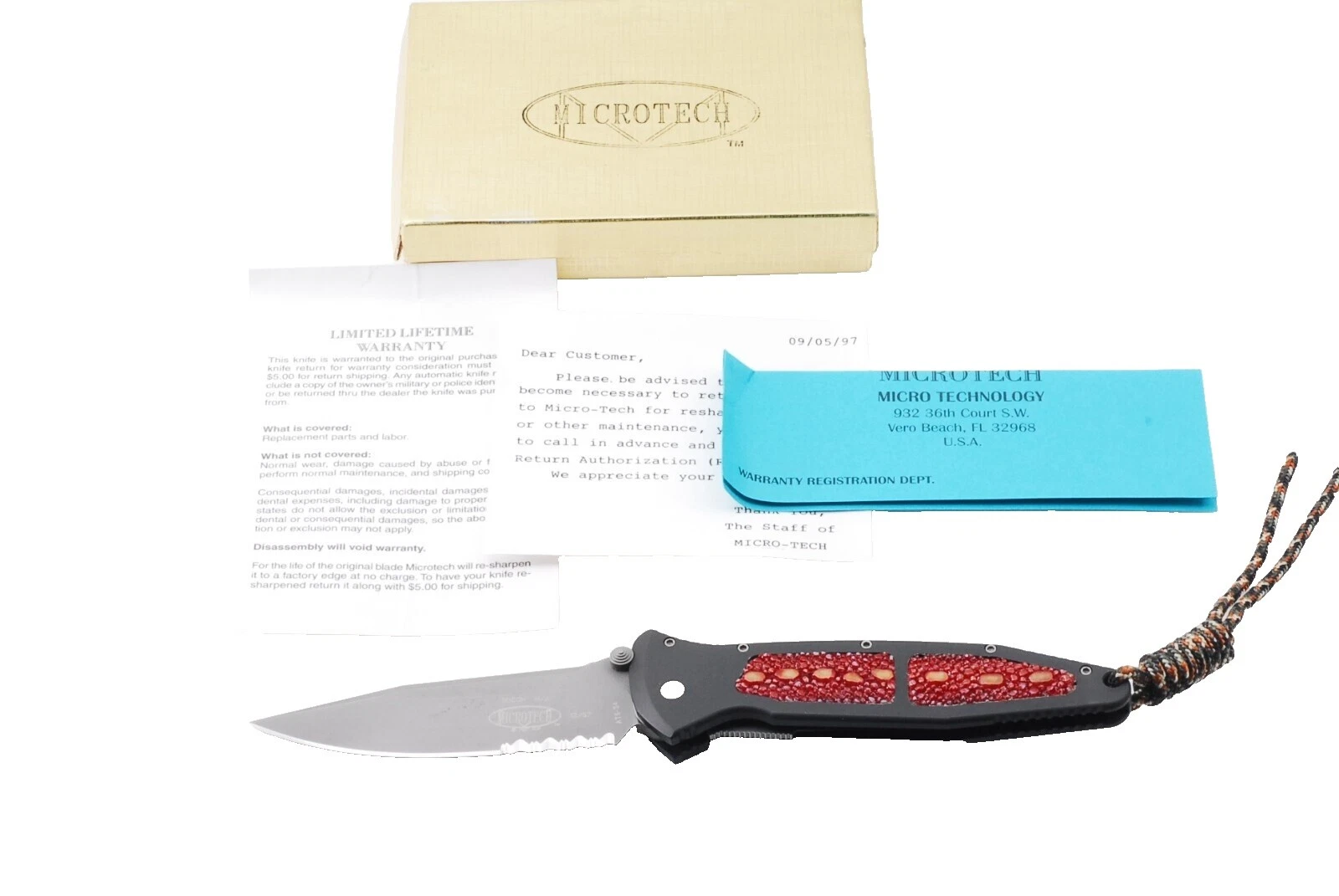 Micro-Tech Aluminum Handle Collectible Folding Knives