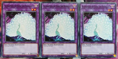 3x Allvergebens die Essenz der Nichtigkeit DAMA-DE038 Common DEUTSCH Yu-Gi-Oh