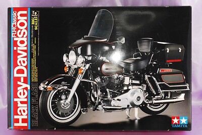 Tamiya 1/6 Harley Davidson FLH Classic BLACK FLASH #16007 | eBay