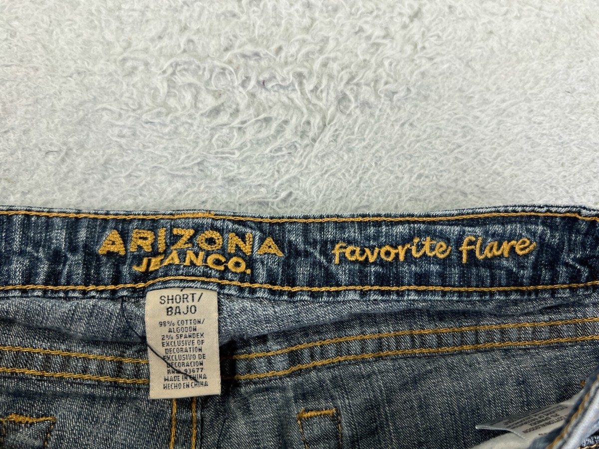 Arizona Jeans Co Pants Womens 7 S Blue Denim Jeans Favorite