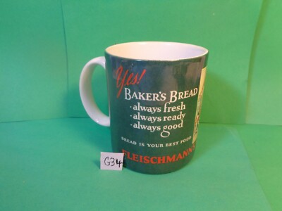 Fleischmann's Yeast/Yes! Baker's Bread Coffee Mug (Used/EUC)