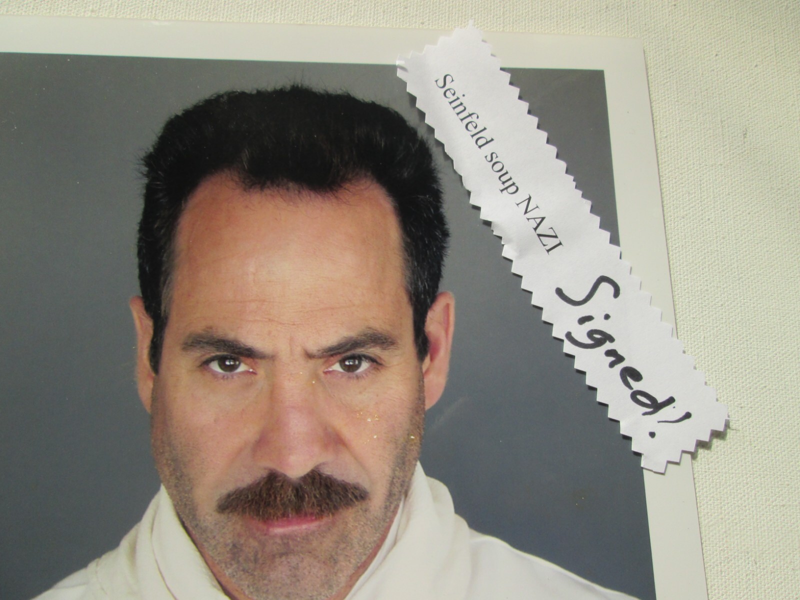 Soup Nazi SIGNED Photo from Seinfeld TV Show eBay