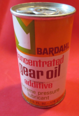 #ad Vtg BARDAHL Concentrated Gear Oil Additive 6oz Cans Extreme Pressure Lube NOS $17.00