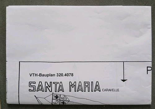 vth Bauplan 320.4078 Santa Maria 1:50 NEU