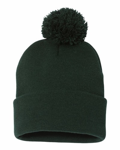 Sportsman Unisex Pom-Pom 12" Knit Beanie - SP15 - Picture 10 of 34