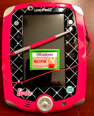 LeapFrog LeapPad Explorer Learning System: Barbie Edition, Excellent!,  2-10 yr