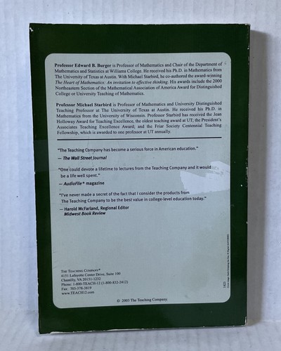 The Joy of Thinking Mathematical Ideas Part 1 & 2 (DVD Set) with Guidebook - Picture 11 of 11